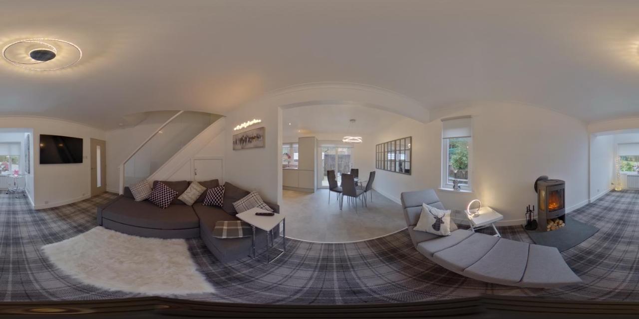 Contemporary Highland House Close To Town And Ben Nevis Fort William Luaran gambar